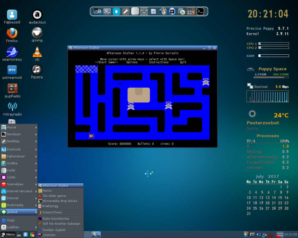 Afternoon Stalker 1.1.4 – i486 PET csomag