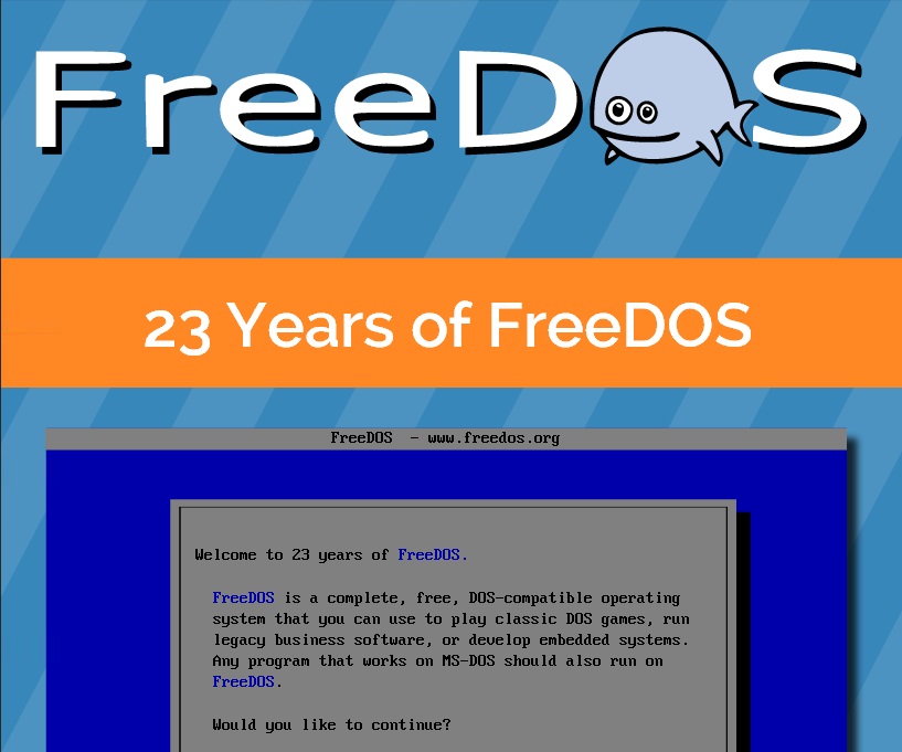 A FreeDos 23 éve | e-könyv