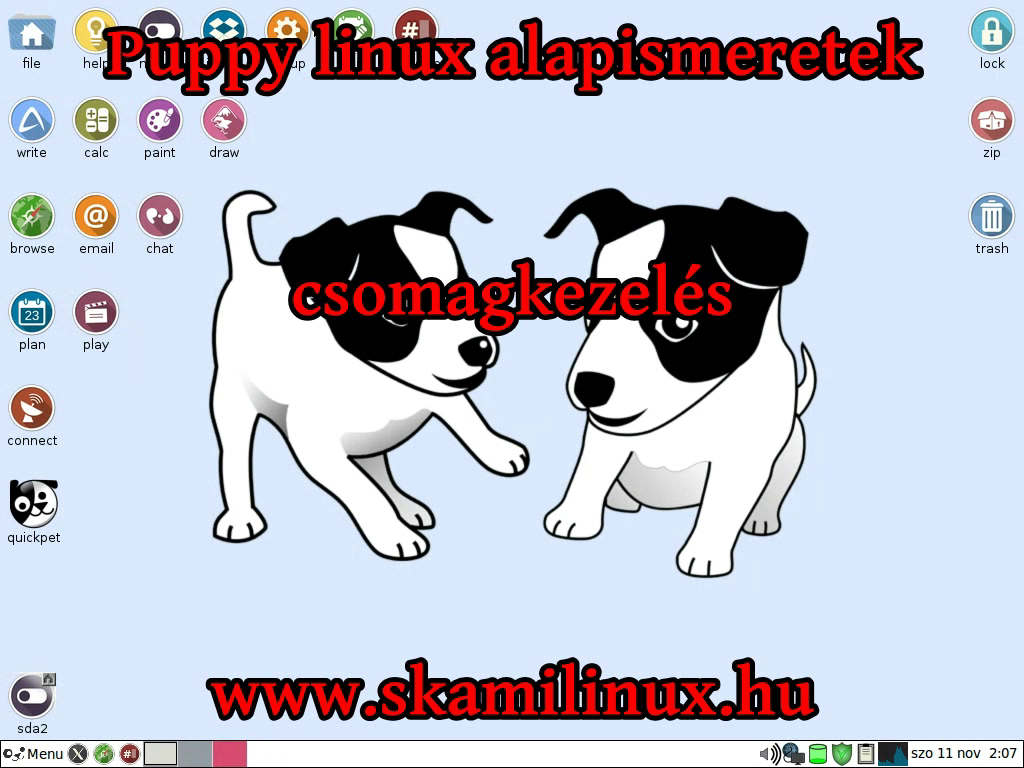 Puppy linux alapismeretek | csomagkezelés – videó