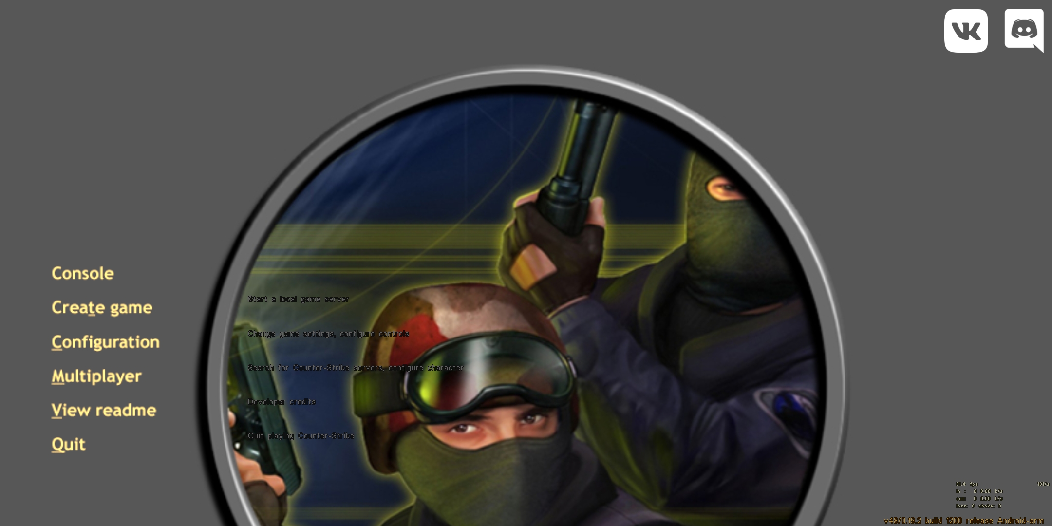 Counter Strike 1.6 mobilra !